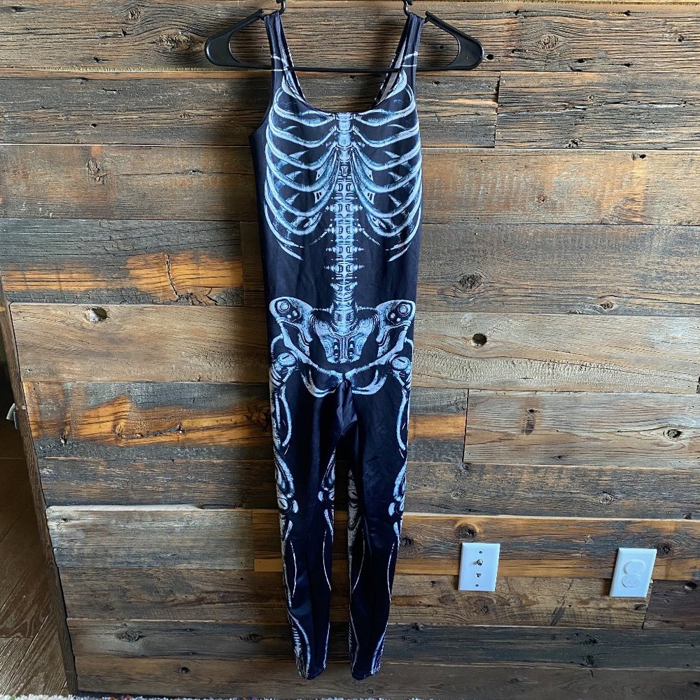 Blackmilk Clothing Biomechanical Skeleton Catsuit